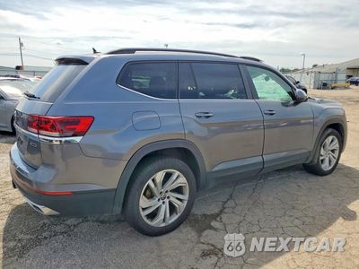 Trzecie zdjęcie samochodu z tyłu: 2022 VOLKSWAGEN ATLAS SE VIN:1V2HR2CA3NC503860 - miniatura