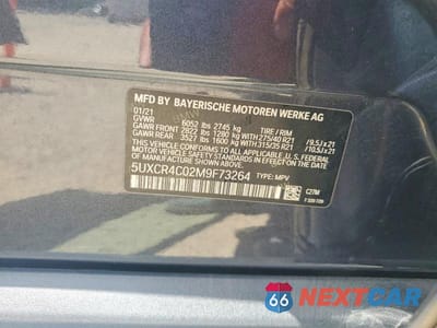Zdjęcie 12 z 12 samochodu: 2021 BMW X5 SDRIVE 40I VIN:5UXCR4C02M9F73264 - miniatura