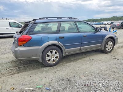 Trzecie zdjęcie samochodu z tyłu: 2005 SUBARU LEGACY OUTBACK 2.5I VIN:4S4BP61C757392548 - miniatura