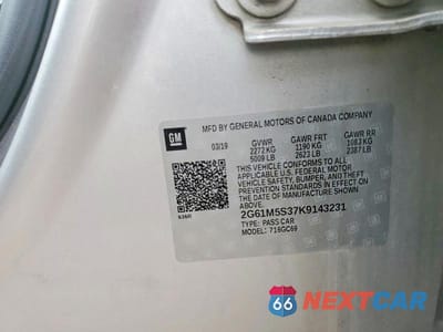 Zdjęcie 12 z 12 samochodu: 2019 CADILLAC XTS LUXURY VIN:2G61M5S37K9143231 - miniatura