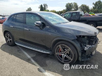 Czwarte zdjęcie samochodu z boku: 2024 MERCEDES-BENZ EQE SUV AMG 4MATIC VIN:4JGGM5DB6RA000793 - miniatura