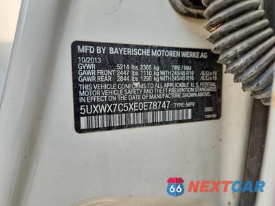 Zdjęcie 12 z 12 samochodu: 2014 BMW X3 XDRIVE35I VIN:5UXWX7C5XE0E78747 - miniatura