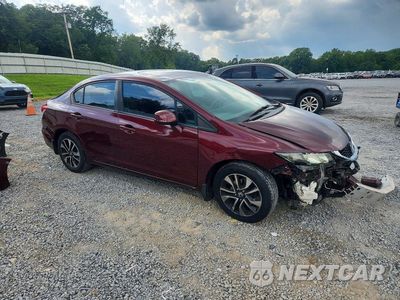 Czwarte zdjęcie samochodu z boku: 2013 HONDA CIVIC EX VIN:19XFB2F8XDE066680 - miniatura