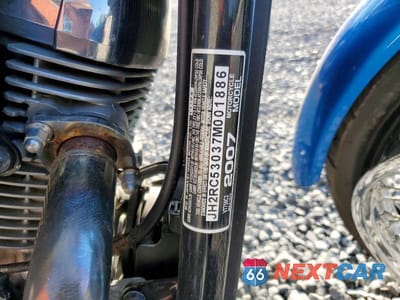 Zdjęcie 9 z 9 samochodu: 2007 HONDA VT750 C2 VIN:JH2RC53037M001886 - miniatura