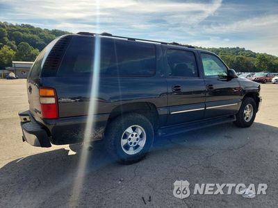 Trzecie zdjęcie samochodu z tyłu: 2002 CHEVROLET SUBURBAN C1500 VIN:3GNEC16Z42G308030 - miniatura