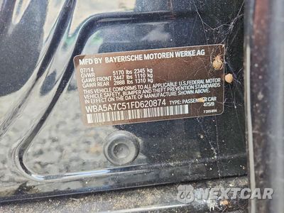 Zdjęcie 12 z 12 samochodu: 2015 BMW 528 XI VIN:WBA5A7C51FD620874 - miniatura
