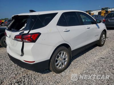 Trzecie zdjęcie samochodu z tyłu: 2022 CHEVROLET EQUINOX LS VIN:3GNAXHEVXNS179335 - miniatura