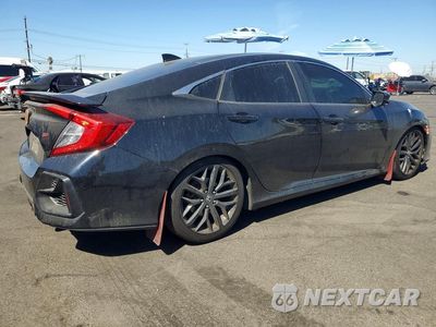 Trzecie zdjęcie samochodu z tyłu: 2020 HONDA CIVIC SI VIN:2HGFC1E53LH700804 - miniatura