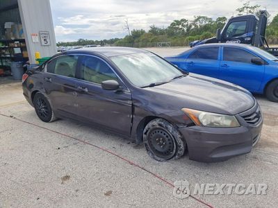Czwarte zdjęcie samochodu z boku: 2012 HONDA ACCORD LX VIN:1HGCP2F3XCA111239 - miniatura