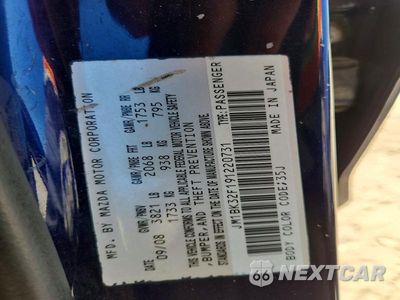 Zdjęcie 12 z 12 samochodu: 2009 MAZDA 3 I VIN:JM1BK32F191220731 - miniatura