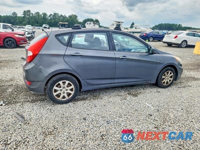 Trzecie zdjęcie samochodu z tyłu: 2012 HYUNDAI ACCENT GS VIN:KMHCT5AE5CU044340 - miniatura