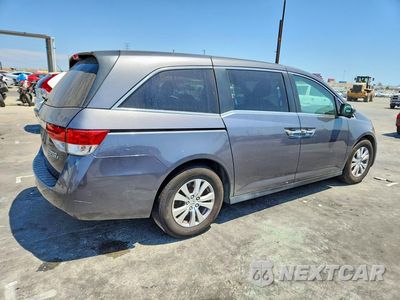 Trzecie zdjęcie samochodu z tyłu: 2016 HONDA ODYSSEY SE VIN:5FNRL5H3XGB120880 - miniatura