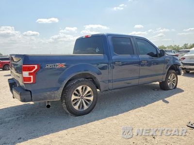 Trzecie zdjęcie samochodu z tyłu: 2018 FORD F150 SUPERCREW VIN:1FTEW1CP6JKD31593 - miniatura