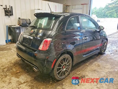Trzecie zdjęcie samochodu z tyłu: 2015 FIAT 500 ABARTH VIN:3C3CFFFH7FT501740 - miniatura