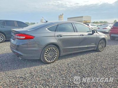 Trzecie zdjęcie samochodu z tyłu: 2018 FORD FUSION TITANIUM/PLATINUM HEV VIN:3FA6P0RU4JR103263 - miniatura