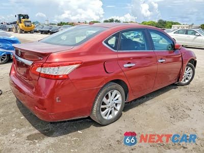 Trzecie zdjęcie samochodu z tyłu: 2015 NISSAN SENTRA SV VIN:3N1AB7AP7FY302678 - miniatura