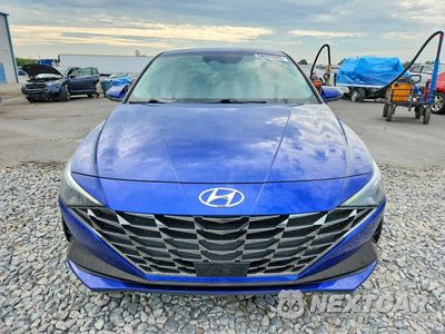 Piąte zdjęcie samochodu w środku: 2021 HYUNDAI ELANTRA LIMITED VIN:5NPLP4AG7MH009007 - miniatura