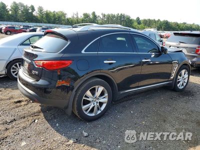 Trzecie zdjęcie samochodu z tyłu: 2014 INFINITI QX70 BASE VIN:JN8CS1MW0EM413682 - miniatura