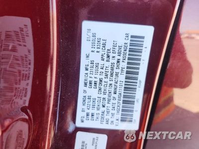 Zdjęcie 13 z 13 samochodu: 2016 HONDA ACCORD EXL VIN:1HGCR2F8XGA111012 - miniatura