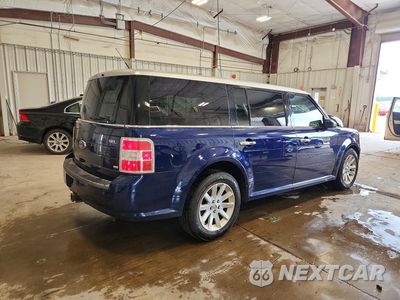 Trzecie zdjęcie samochodu z tyłu: 2011 FORD FLEX SEL VIN:2FMHK6CC9BBD11929 - miniatura