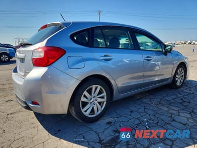 Trzecie zdjęcie samochodu z tyłu: 2015 SUBARU IMPREZA PREMIUM VIN:JF1GPAC65F8324822 - miniatura