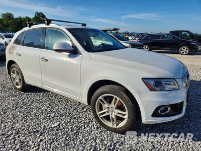 Czwarte zdjęcie samochodu z boku: 2017 AUDI Q5 PREMIUM PLUS VIN:WA1L2AFP7HA060570 - miniatura