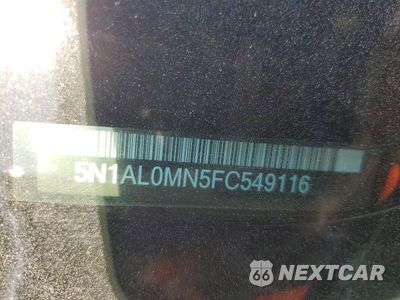 Zdjęcie 13 z 13 samochodu: 2015 INFINITI QX60 BASE VIN:5N1AL0MN5FC549116 - miniatura