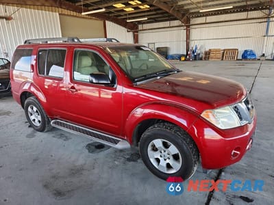 Czwarte zdjęcie samochodu z boku: 2008 NISSAN PATHFINDER S VIN:5N1AR18U18C654860 - miniatura