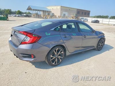 Trzecie zdjęcie samochodu z tyłu: 2021 HONDA CIVIC SPORT VIN:2HGFC2F83MH501686 - miniatura