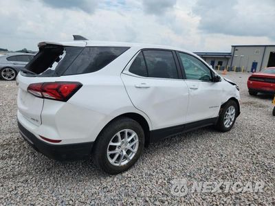 Trzecie zdjęcie samochodu z tyłu: 2024 CHEVROLET EQUINOX LT VIN:3GNAXUEG7RL240487 - miniatura