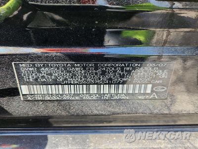 Zdjęcie 12 z 12 samochodu: 2007 LEXUS IS 250 BASE VIN:JTHBK262375041077 - miniatura