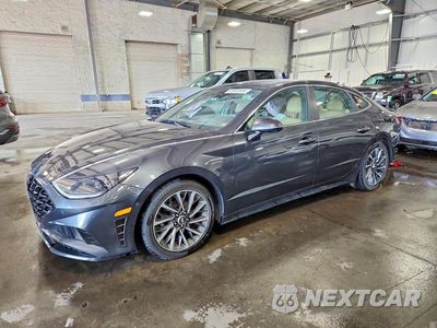 2020 HYUNDAI SONATA LIMITED 5NPEH4J23LH025701 - główne zdjęcie licytacji z USA - miniatura