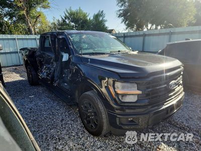 Czwarte zdjęcie samochodu z boku: 2024 FORD F150 XLT VIN:1FTEW3KP0RKF03612 - miniatura