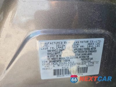 Zdjęcie 13 z 13 samochodu: 2016 NISSAN SENTRA SV VIN:3N1AB7AP3GL648516 - miniatura
