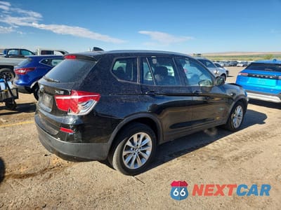 Trzecie zdjęcie samochodu z tyłu: 2014 BMW X3 XDRIVE28I VIN:5UXWX9C59E0D23683 - miniatura