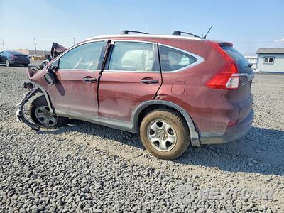 Drugie zdjęcie samochodu z przodu: 2015 HONDA CR-V LX VIN:5J6RM4H36FL100753 - miniatura