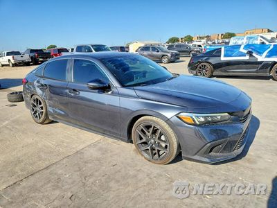 Czwarte zdjęcie samochodu z boku: 2024 HONDA CIVIC SPORT TOURING VIN:19XFL1H87RE030487 - miniatura