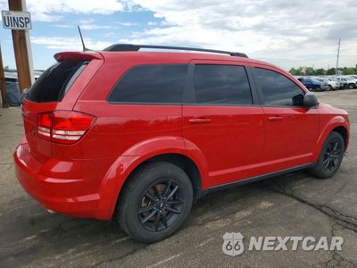 Trzecie zdjęcie samochodu z tyłu: 2020 DODGE JOURNEY SE VIN:3C4PDCAB2LT278412 - miniatura