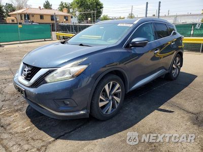 2015 NISSAN MURANO PLATINUM 5N1AZ2MH2FN238123 - główne zdjęcie licytacji z USA - miniatura