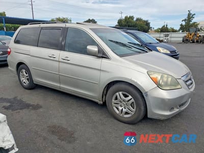 Czwarte zdjęcie samochodu z boku: 2005 HONDA ODYSSEY EXL VIN:5FNRL38775B134224 - miniatura