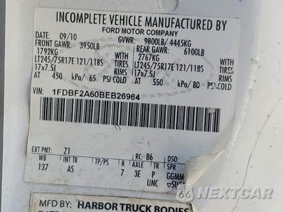 Zdjęcie 14 z 14 samochodu: 2011 FORD F250 SUPER DUTY VIN:1FDBF2A60BEB26964 - miniatura