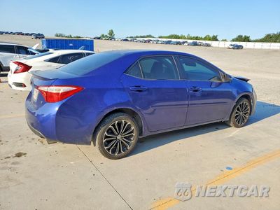 Trzecie zdjęcie samochodu z tyłu: 2014 TOYOTA COROLLA S PLUS VIN:5YFBURHE5EP071709 - miniatura