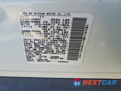 Zdjęcie 13 z 13 samochodu: 2018 NISSAN ROGUE SV VIN:JN8AT2MT2JW457150 - miniatura