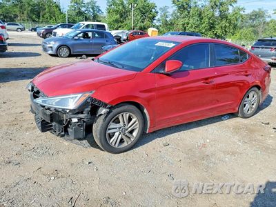 2019 HYUNDAI ELANTRA SEL 5NPD84LF4KH464108 - główne zdjęcie licytacji z USA - miniatura