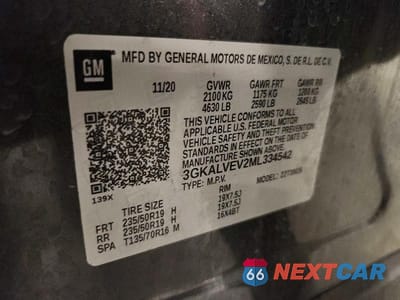 Zdjęcie 13 z 13 samochodu: 2021 GMC TERRAIN SLT VIN:3GKALVEV2ML334542 - miniatura