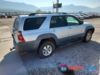 Trzecie zdjęcie samochodu z tyłu: 2003 TOYOTA 4RUNNER SR5 VIN:JTEZU14R830001858 - miniatura