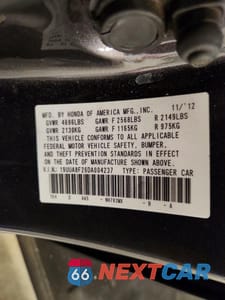 Zdjęcie 12 z 12 samochodu: 2013 ACURA TL VIN:19UUA8F26DA004237 - miniatura