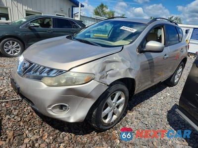 2009 NISSAN MURANO S JN8AZ18W49W202931 - główne zdjęcie licytacji z USA - miniatura