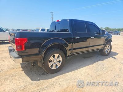Trzecie zdjęcie samochodu z tyłu: 2018 FORD F150 SUPERCREW VIN:1FTEW1E54JFB79656 - miniatura