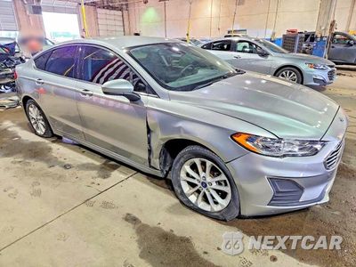 Czwarte zdjęcie samochodu z boku: 2020 FORD FUSION SE VIN:3FA6P0HD7LR107635 - miniatura